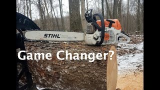 358 GAME CHANGER STIHL MS 462 C M 13lbs and 72cc [upl. by Reichel]