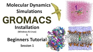 Molecular Dynamics Simulation  Gromacs Installation WinampLinux BeginnerTutorial  Bioinformatics [upl. by Mina]