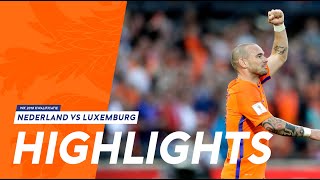 Highlights Nederland  Luxemburg 09062017 WK 2018kwalificatie [upl. by Ariajaj33]