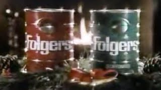 FOLGERS  1986 quotPeter Comes Home for Christmasquot Commercial [upl. by Aile]