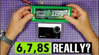 Can a ToolkitRC M8 smart charger really charge 6S and 8S batteries [upl. by Mendie918]