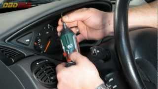 How to remove a Ford Focus instrument cluster HD [upl. by Winna67]