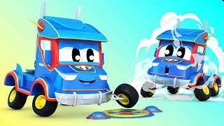 SUPERTRUCK and the EVIL TWIN  Super Truck  Car City World App [upl. by Oner77]