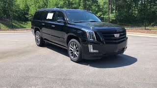 2019 Cadillac Escalade Premium Luxury Sport Edition Walkaround Review and Features [upl. by Nahsar]