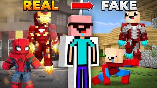 How I Exposed this quotFAKE SUPERHEROSquot Minecraft SMP [upl. by Art918]