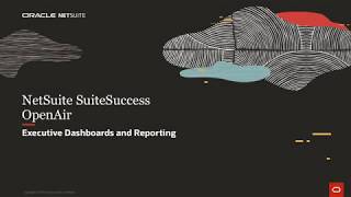 NetSuite SuiteSuccess OpenAir Executive Dashboards and Reporting [upl. by Ajoop366]