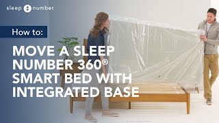 How To Move a Sleep Number 360® Smart Bed With Integrated Base [upl. by Adolpho675]