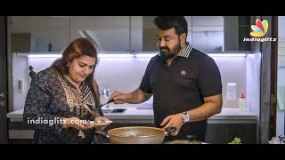 Video  ലാലേട്ടന്റെ Special Chicken Recipe  Mohanlal Cooking Video  Marakkar Arabikadalinte Simham [upl. by Morgenthaler713]