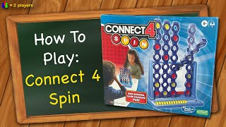 How to play Connect 4 Spin [upl. by Aratihc525]