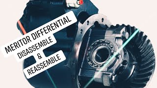 How to disassemble and reassemble a meritor differential [upl. by Ansev833]