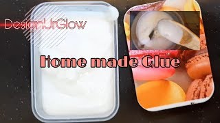 Homemade Glue  White Glue  Craft Glue  Non toxic  Art and Craft [upl. by Yrhcaz569]