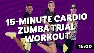 15Minute Cardio Zumba Trial Workout [upl. by Tella]