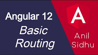 Angular 12 tutorial 39 Basic Routing [upl. by Ttessil]