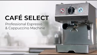 Capresso Café Select Professional Espresso amp Cappuccino Machine [upl. by Rothschild]