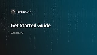 Resilio Sync Get Started Guide [upl. by Christalle1]