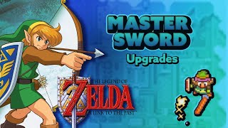 Zelda A Link to the Past  Master Sword Upgrades [upl. by Ailee]