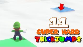 11 New Super Hard TrickJumps  Super Mario Odyssey [upl. by Zeugirdor]