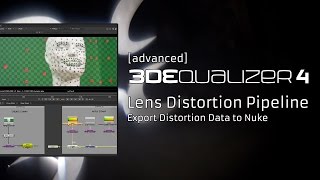 3DEqualizer4 R4 advanced  Lens Distortion Pipeline  Export Distortion Data to Nuke [upl. by Misak]