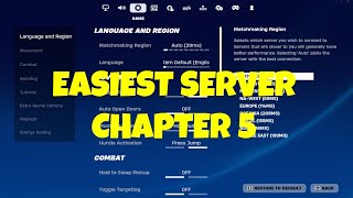 Easiest Server in Fortnite Chapter 6 Bot Lobbies [upl. by Aehtela]