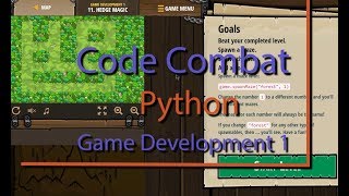 CodeCombat Hedge Magic Level 11 Python Game Development Tutorial [upl. by Atikram]