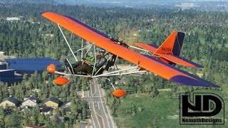 Return of the Ultralight  Nemeth Designs Aerolite 103 Review  MSFS 2020 [upl. by Behnken496]