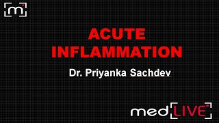 Acute inflammation [upl. by Tasia]