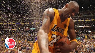 Kobe Bryants Top 10 Moments  NBA on ESPN [upl. by Ttenna]