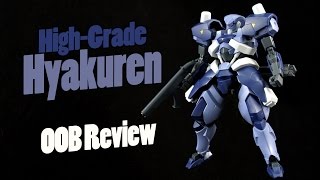 421  HGIBO Hyakuren OOB Review [upl. by Lahpos981]