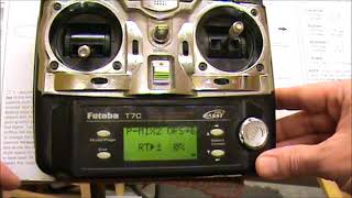 How to program flaps on the Futaba 7C using the three position switch G [upl. by Annis]