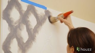 How to Stencil a Wall [upl. by Nennerb819]