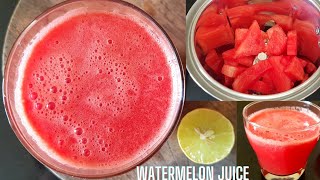 Watermelon Juice  How to make watermelon juice [upl. by Nioe]