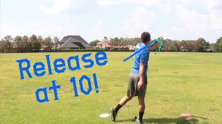 How to Release the Disc Like a Pro  Pivot Point  Disc Golf [upl. by Sirron389]