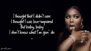 Lizzo  Cuz I Love You Lyrics [upl. by Nimocks333]