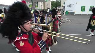 The Linlithgow Marches 2019  The Royal Regiment of Scotland  Part 16 4KUHD [upl. by Anilak]