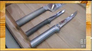 Restoring Brushed Aluminum Cutlery Handles  Ricks Tips DIY [upl. by Tella]