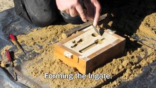 Metal Casting at Home Part 26 How to make Greensand [upl. by Kcirdek]