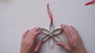 TutorialEstrella con rollos de papel higiénico [upl. by Nirret423]