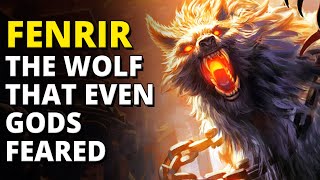 Fenrir the GIANT Wolf Even Gods Feared  Norse Mythology Explained [upl. by Viv737]