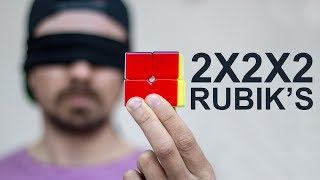 I Learned to Solve the 2x2x2 Rubiks Cube Blindfolded [upl. by Odnam]