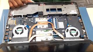 How to disassembly motherboard Dell precision 7520 workstation [upl. by Safir]