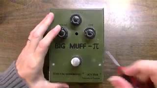 Lets DIVE into a BIG Russian MUFF  Electro Harmonix Sovtek Big Muff Pi Reissue FIXED [upl. by Weatherby]