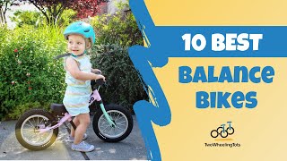 10 Best Balance Bikes for Toddlers amp Kids Video Demo [upl. by Hoy204]