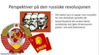 Den russiske revolusjonen  12  Oversikt [upl. by Trista879]