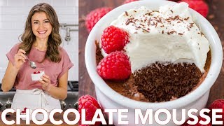 Classic Chocolate Mousse Recipe [upl. by Duffie]