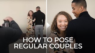 How to Pose Regular Couples for Engagement Photos [upl. by Uy]