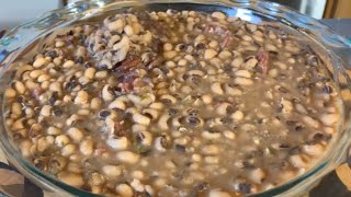 Black Eyed Peas Recipe [upl. by Etteraj]