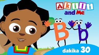 Alfabeti na Herufi kwa Kiswahili na Kiingereza Part 1  LEARN THE SWAHILI ALPHABET  Akili and Me [upl. by Atteirneh738]