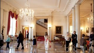 Visiting the WHITE HOUSE  FULL tour including Marine One taking off as seen from inside [upl. by Thisbee]