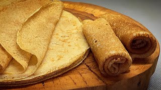 АЖУРНЫЕ quotБлины БЕЗ ЯИЦ И МОЛОКА  постные блинчикиquot  pancakes without eggs and milk [upl. by Gmur]