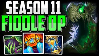 How to Play FIDDLESTICKS for Beginners  Best BuildRunes  Fiddlesticks Gameplay Guide Season 11 [upl. by Enitsirhk]